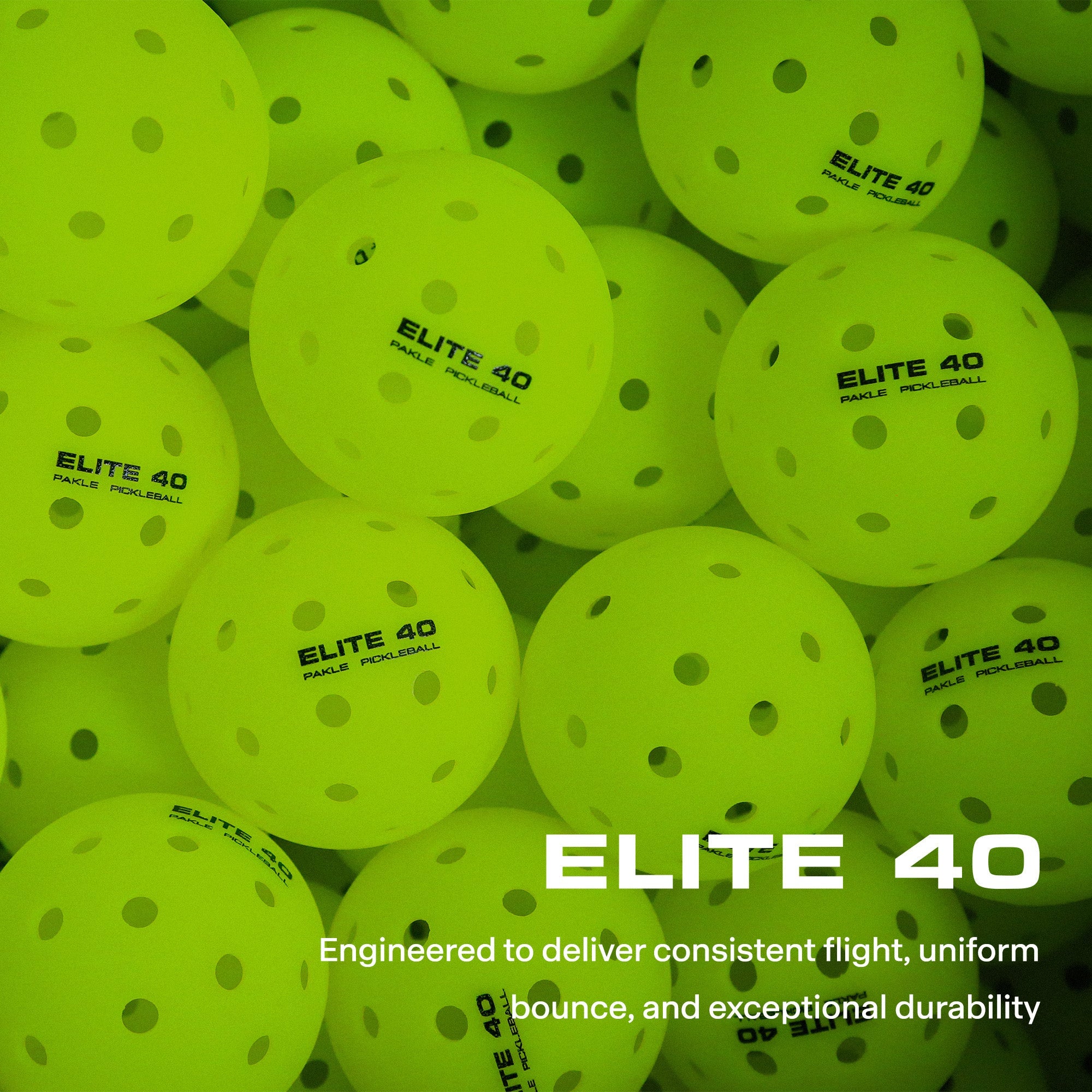 ELITE 40 40 - hole Competition Pickleball - Pakle Pickleball Company
