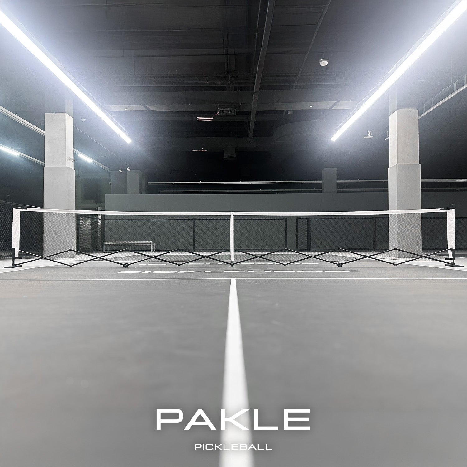 Retractable Pickleball Net System - Quick-Setup