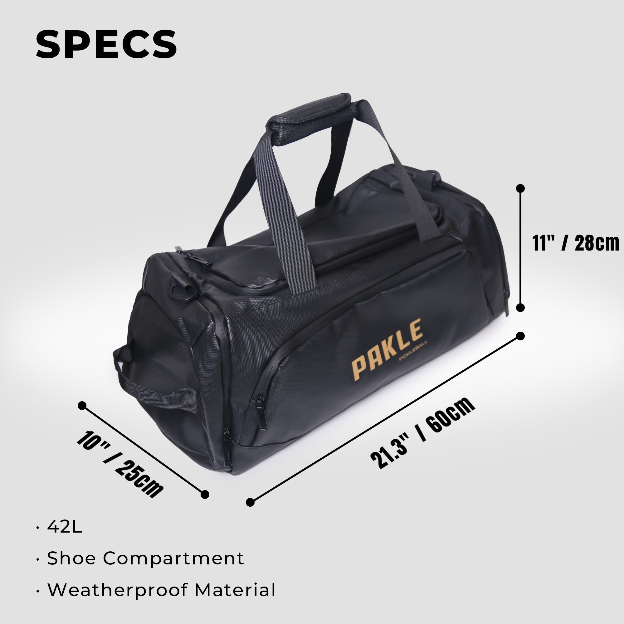 Pakle Pickleball Team Bag - PAKLE
