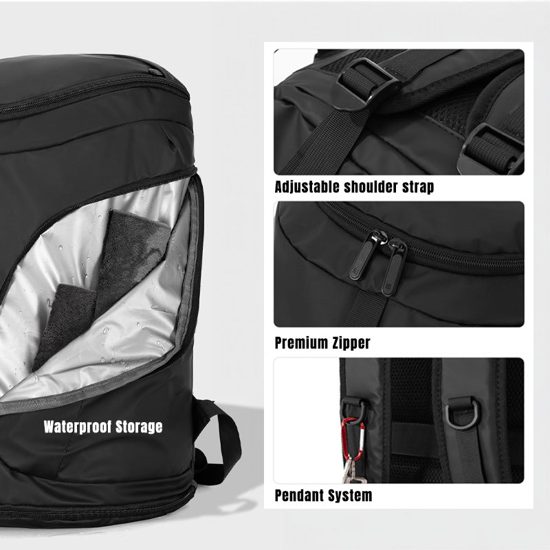PAKLE Waterproof Pickleball Backpack - Pakle Pickleball Company