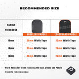 Pickleball Paddle Protective Edge Tape - 3 Pack - PAKLE