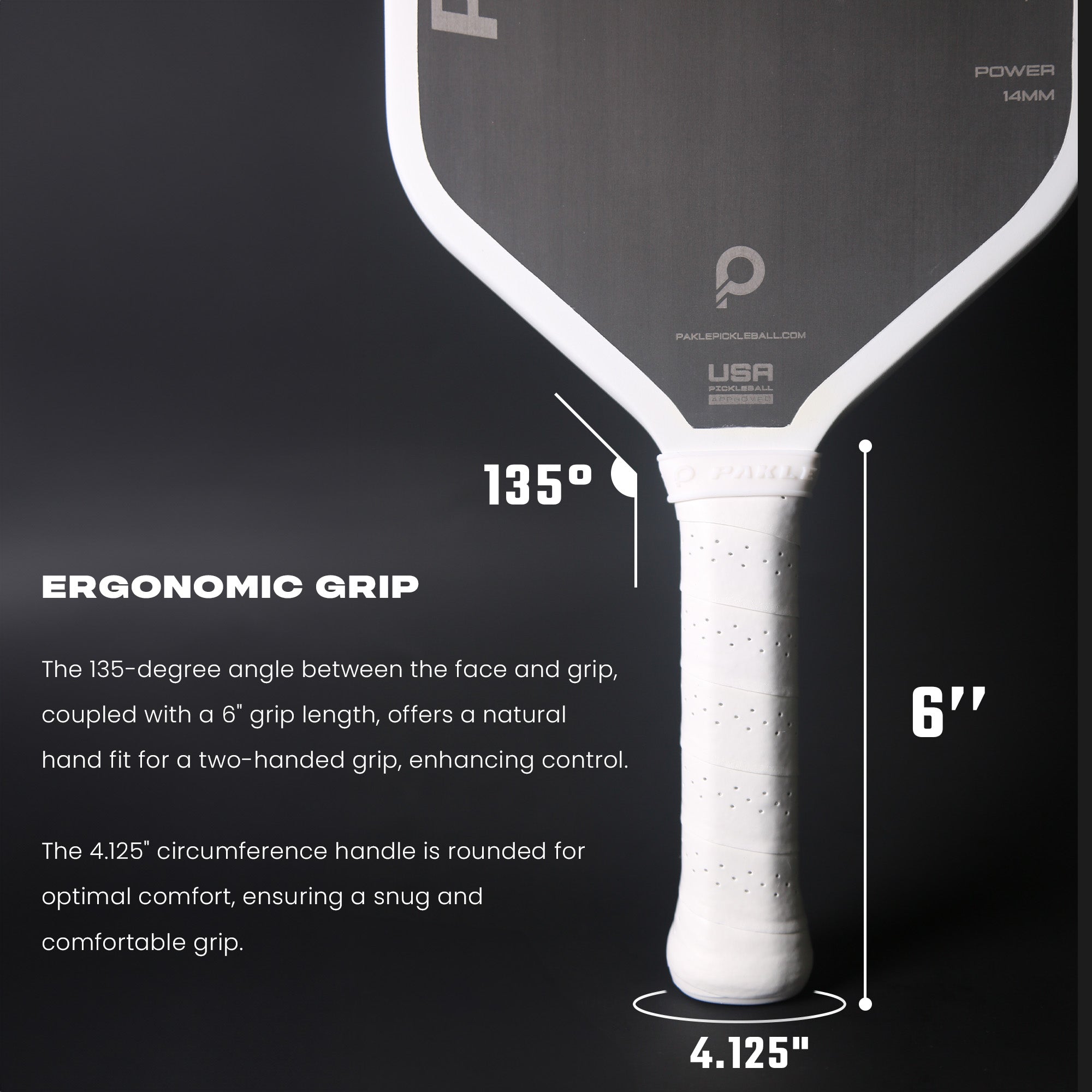 Silence - Carbon Fiber Core Pickleball Paddle - PAKLE