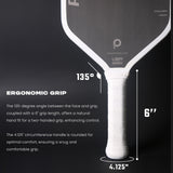 Silence - Carbon Fiber Core Pickleball Paddle - PAKLE
