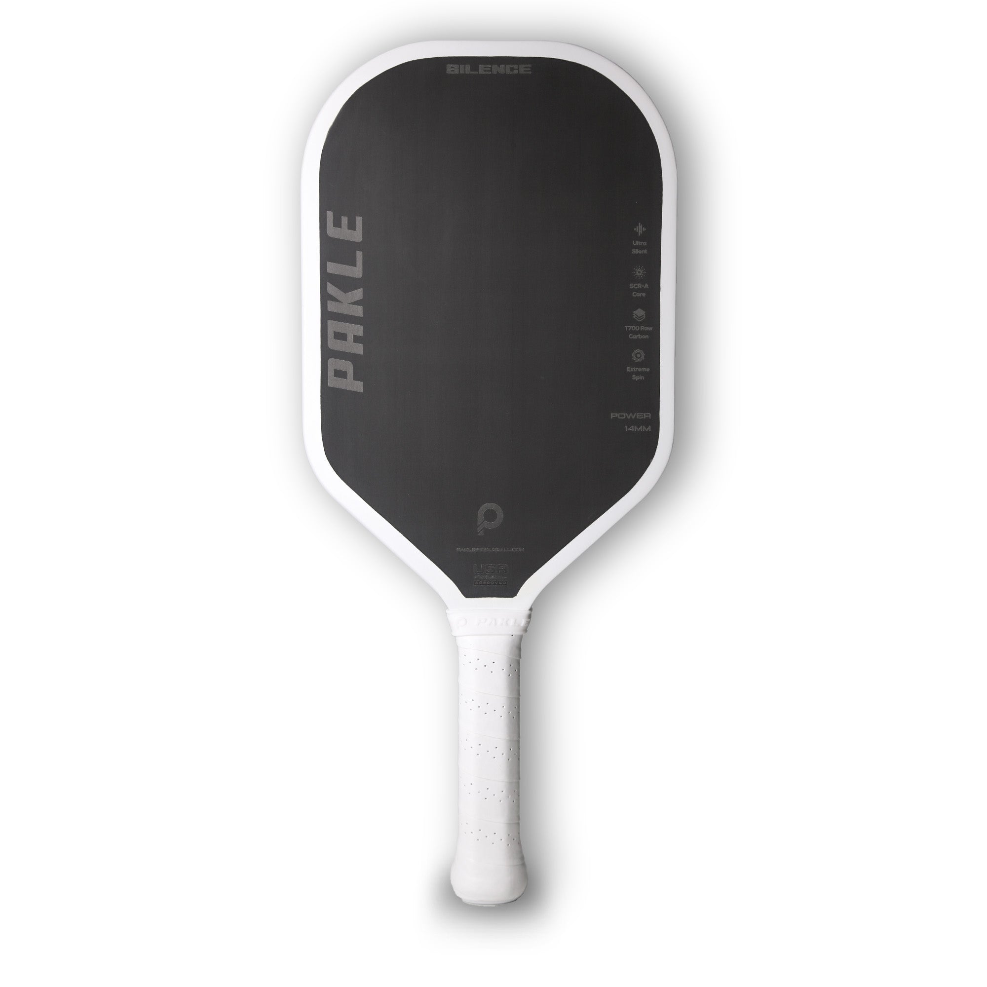 Silence - Quiet Raw T700 Carbon Pickleball Paddle - PAKLE