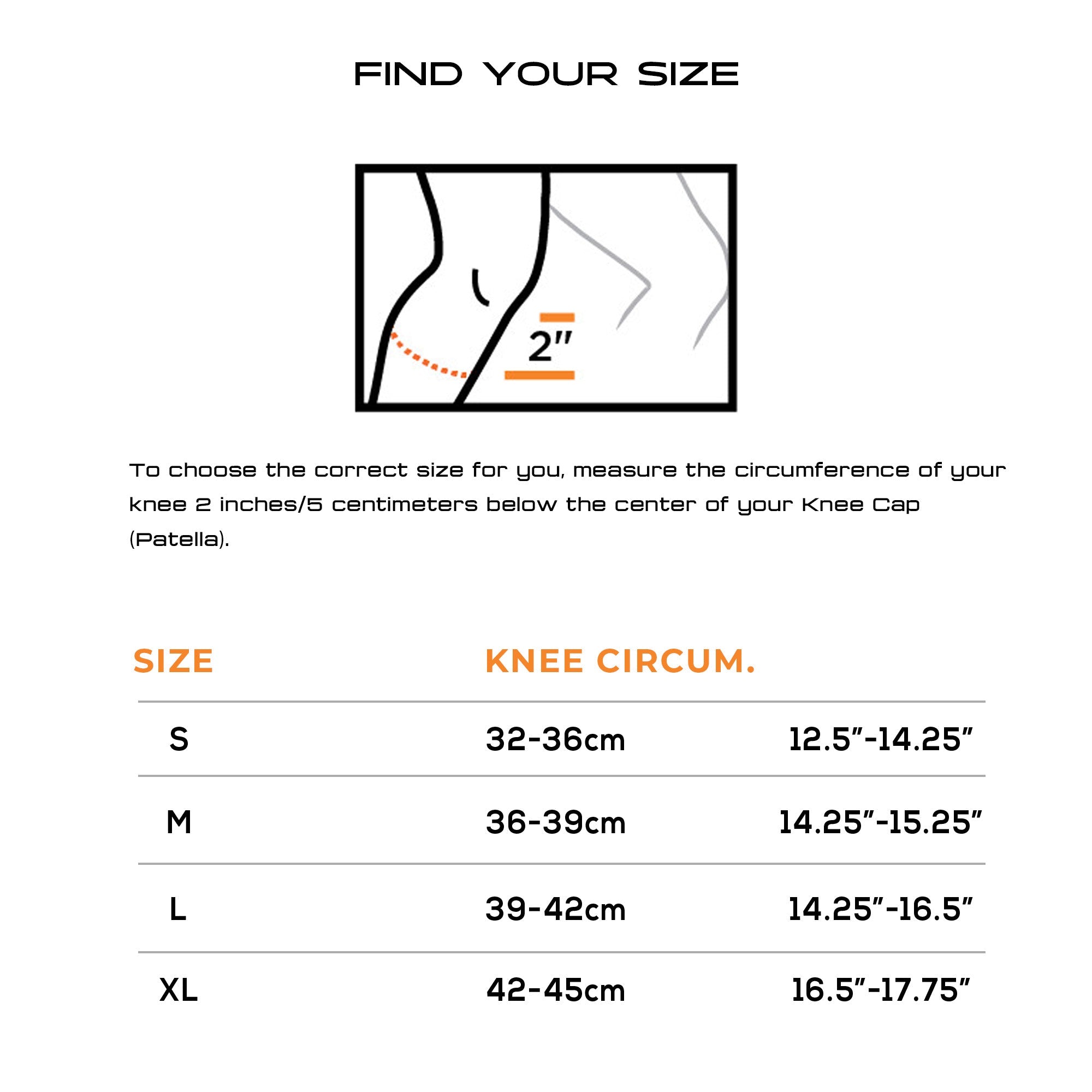 Compression Knit Knee Sleeve with Support Stays - PAKLE