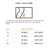 Compression Knit Knee Sleeve with Support Stays - PAKLE