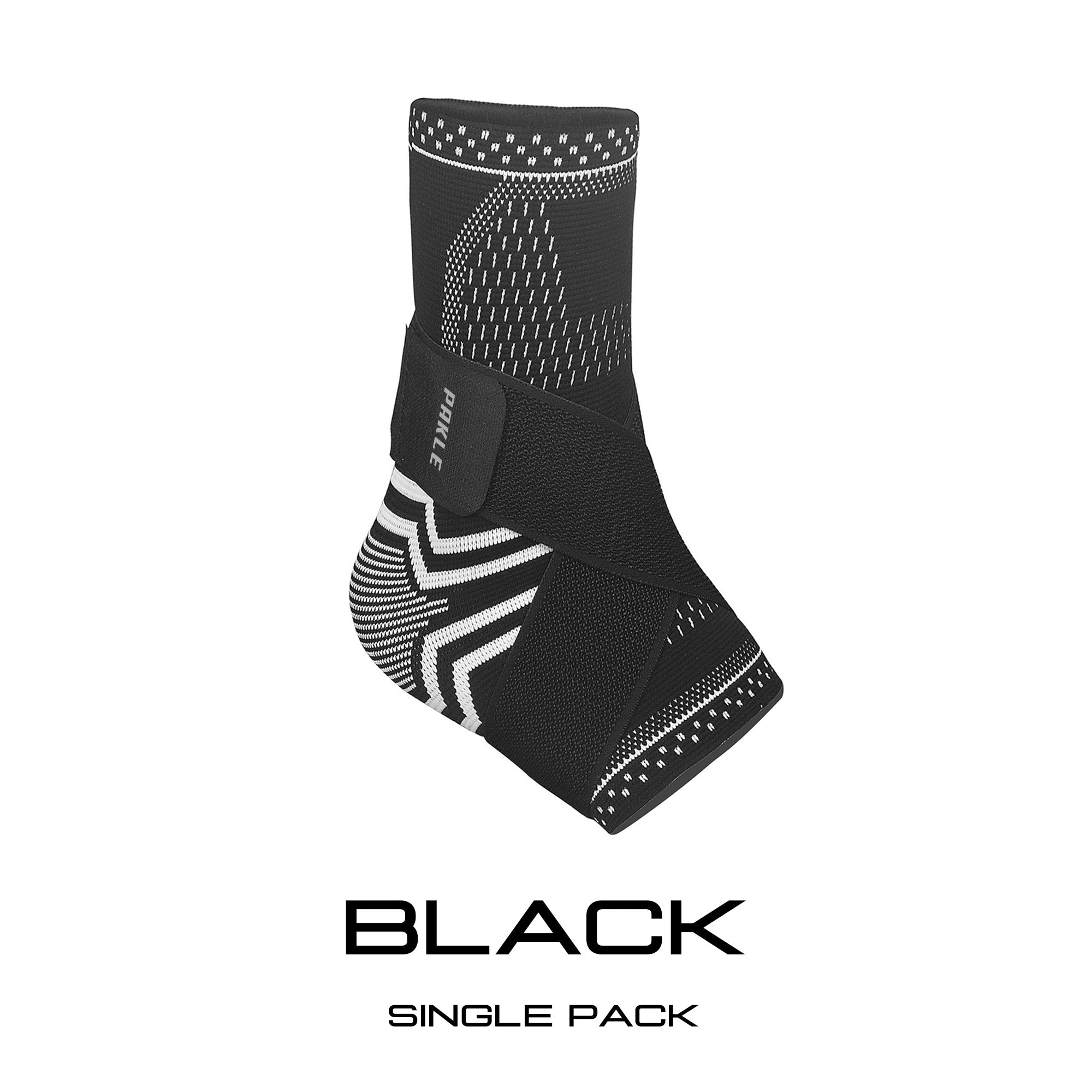 Compression Knit Ankle Sleeve with Strap