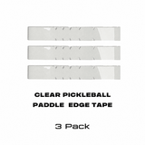 Clear Pickleball Edge Guard Tape - 3 Pack - Pakle Pickleball Company