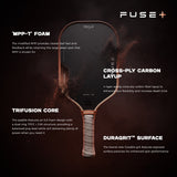 FUSE+ - Elongated 16mm - Pakle Pickleball Company