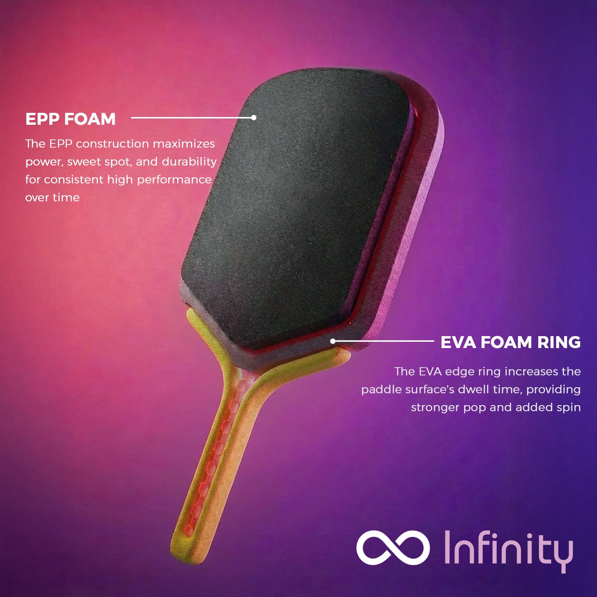 Infinity - New Gen4.5 Pickleball Paddle - Pakle Pickleball Company