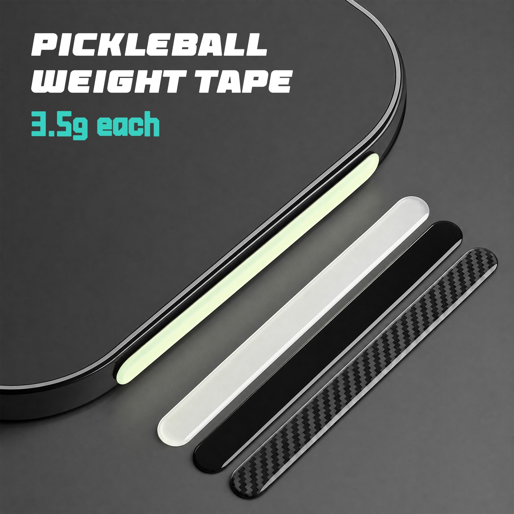 PAKLE Pickleball Weight Tape - 4 PACK - Pakle Pickleball Company