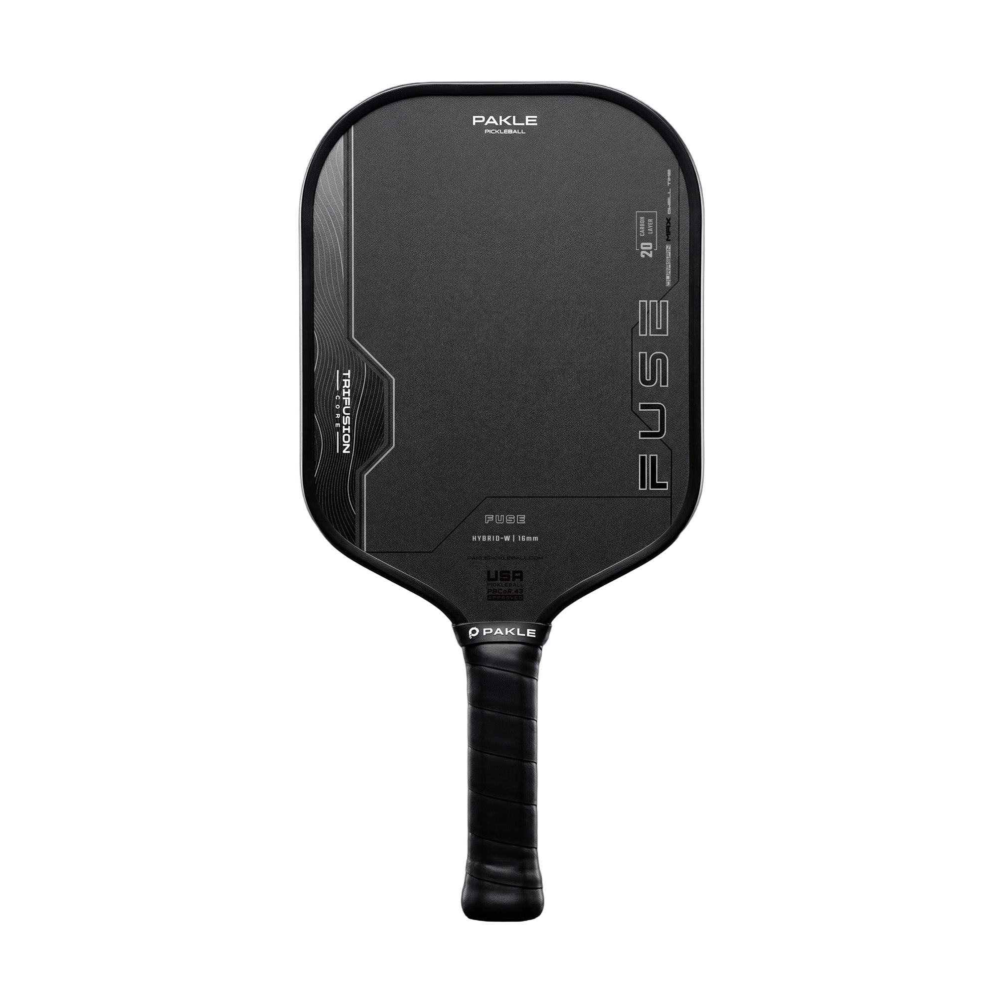 (Pre Order Shipping June 25th)FUSE Hybrid - W Shape - New Gen4.5 Pickleball Paddle - Pakle Pickleball Company